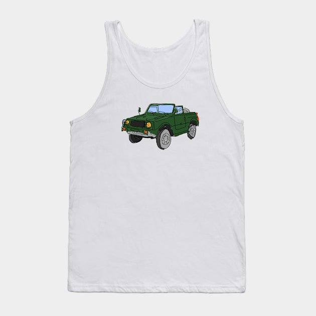 ussr cars Tank Top by Antho